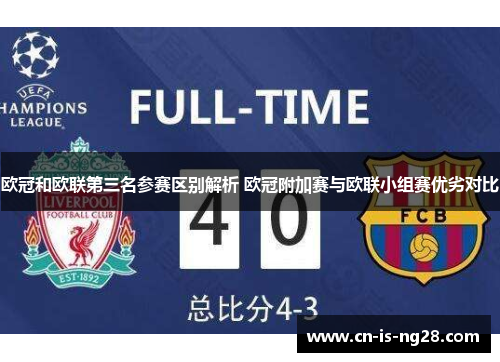 欧冠和欧联第三名参赛区别解析 欧冠附加赛与欧联小组赛优劣对比